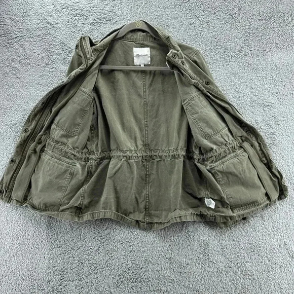 Madewell Women's Small Surplus‎ Jacket in Foliage Green - Picture 6 of 9